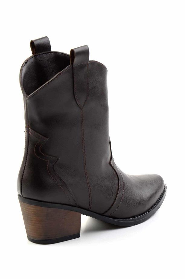Kahve  Kadın Bot & Bootie K02069011009 - 4