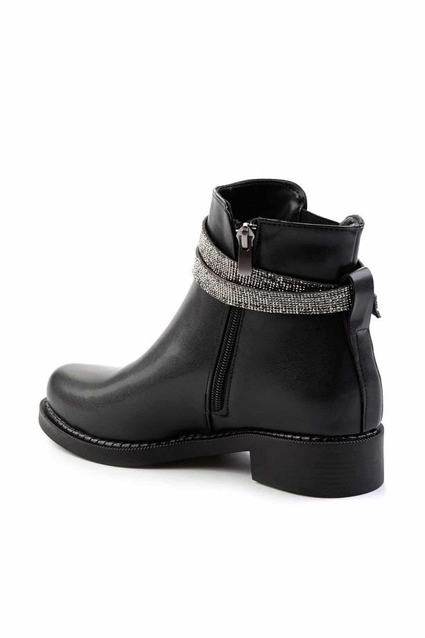 Siyah  Kadın Bot & Bootie K02156201409 - 4