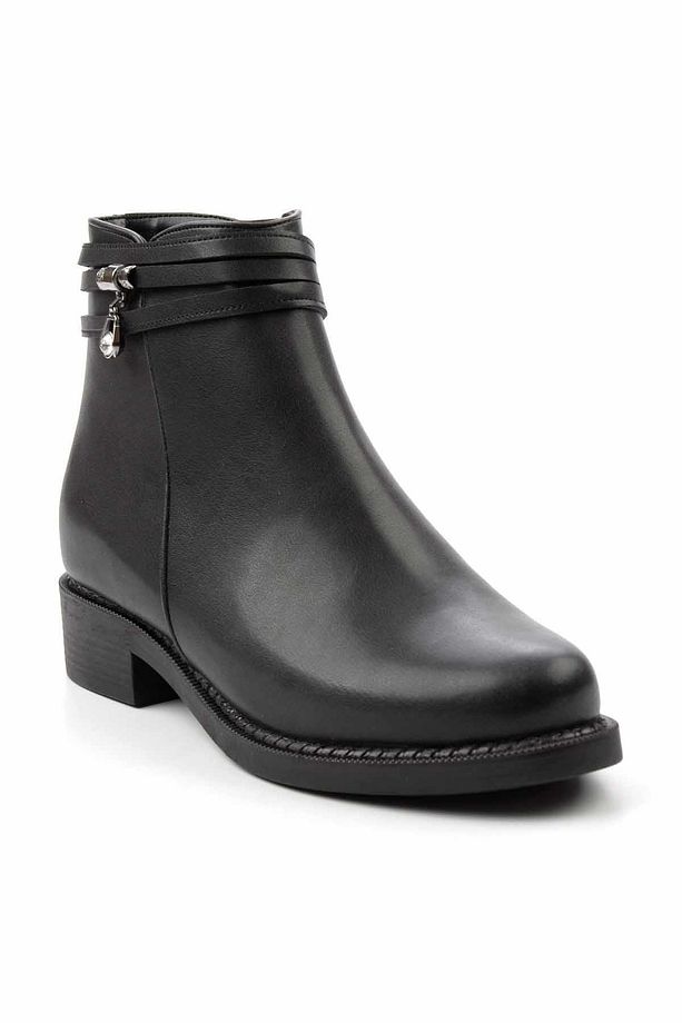 Siyah Kadın Bot & Bootie K02156047009 - 3