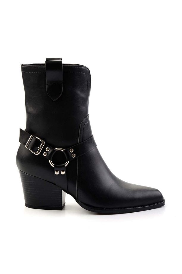 Siyah  Kadın Bot & Bootie K02055014009 - 1