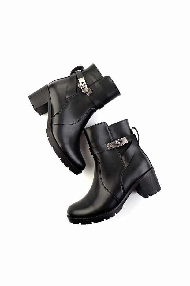 Siyah   Kadın Bot & Bootie K02156202009 - 2