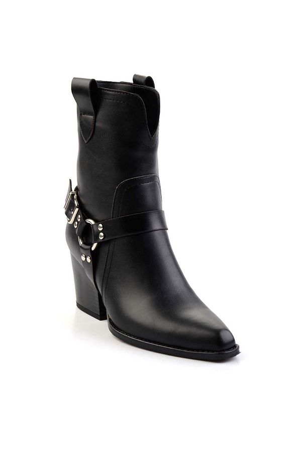 Siyah  Kadın Bot & Bootie K02055014009 - 3