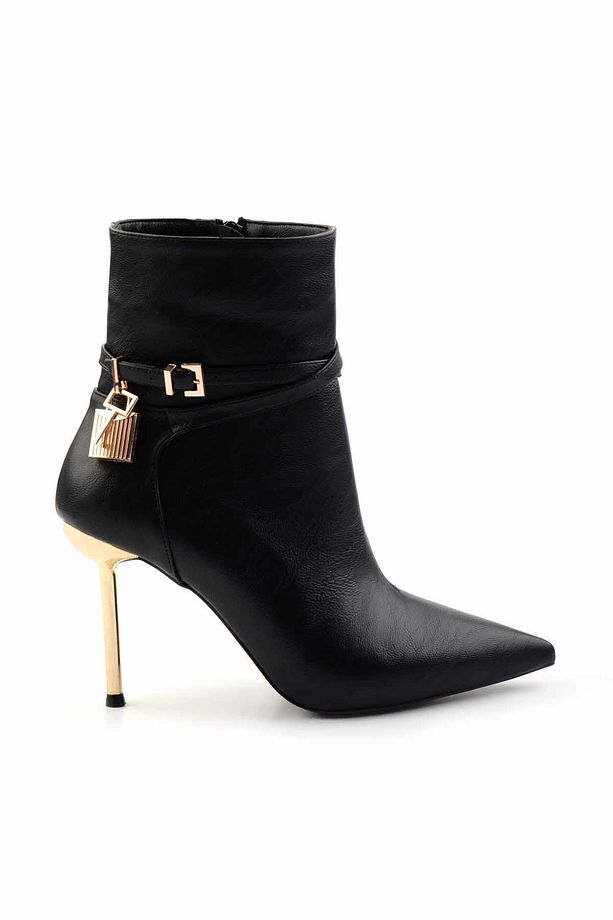 Siyah  Kadın Bot & Bootie K02209031809 - 1