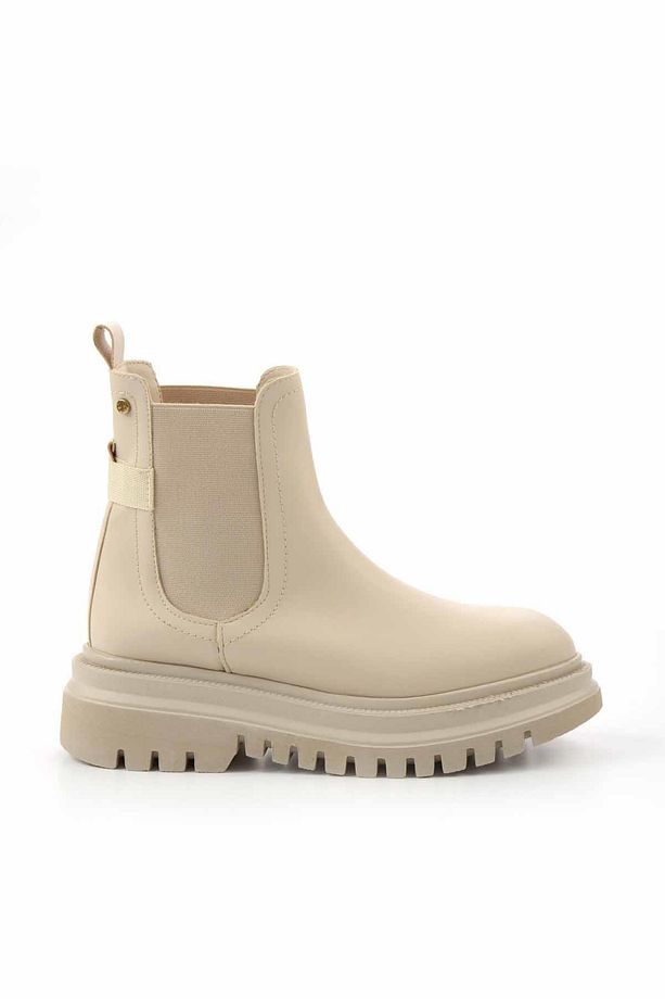 Bej Kadın Bot & Bootie K02538560409 - 2