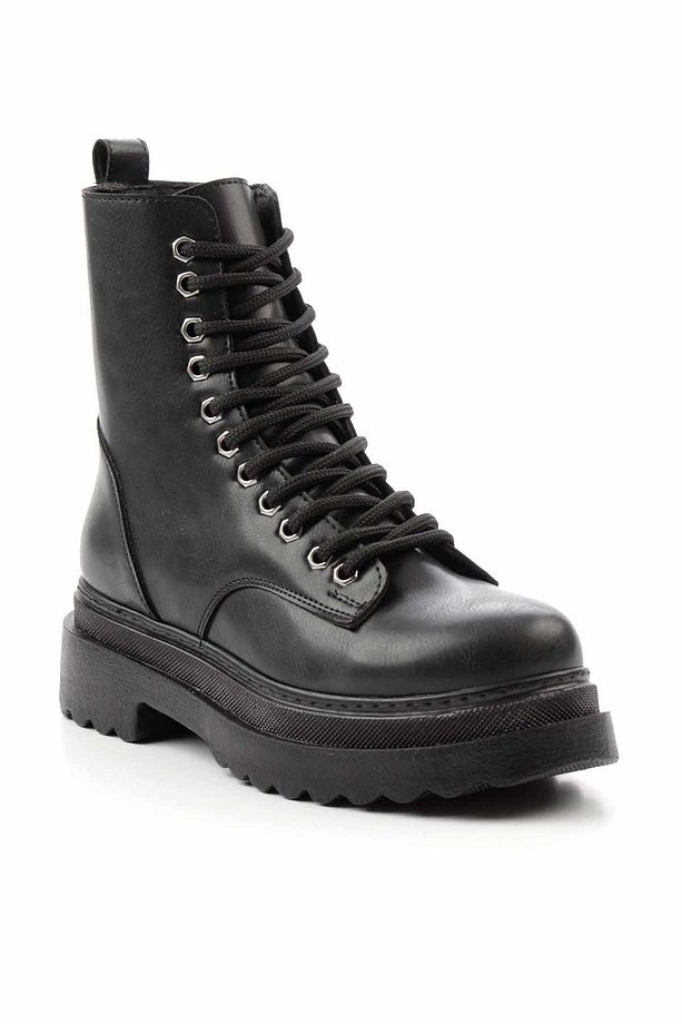 Siyah Kadın Bot & Bootie K02377520109 - 3