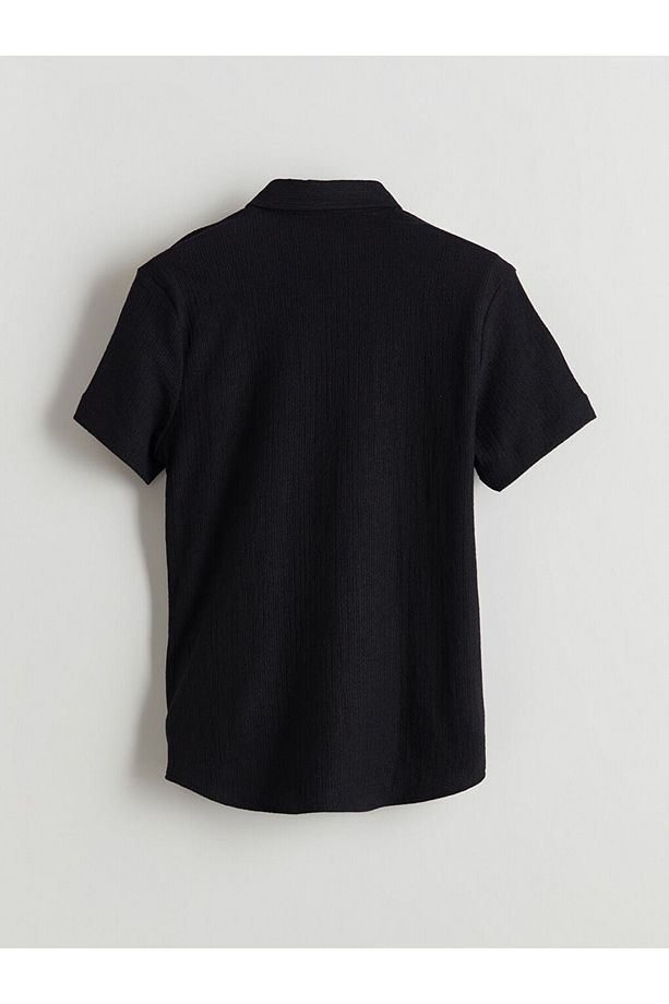 LCW Vision Basic Erkek Çocuk Gömlek - 3