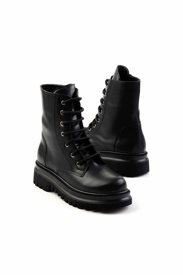 Siyah  Kadın Bot & Bootie K02641014009 - 2
