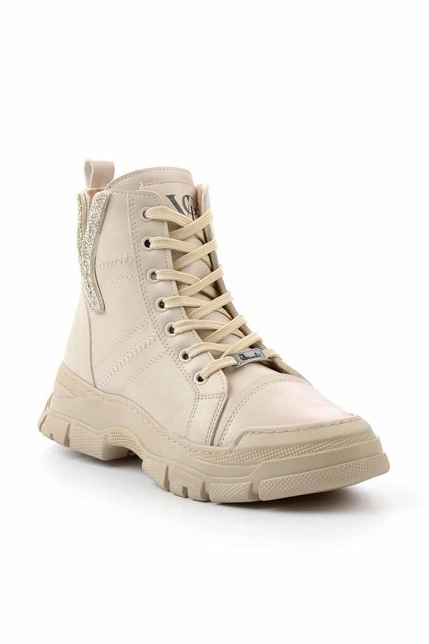 Bej Kadın Bot & Bootie K02566007809 - 3