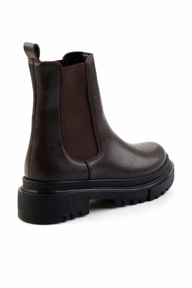 Siyah Kahve   Kadın Bot & Bootie K02671407009 - 4