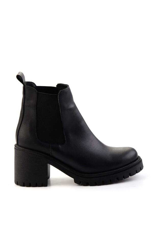 Siyah  Kadın Bot & Bootie K02824701509 - 1