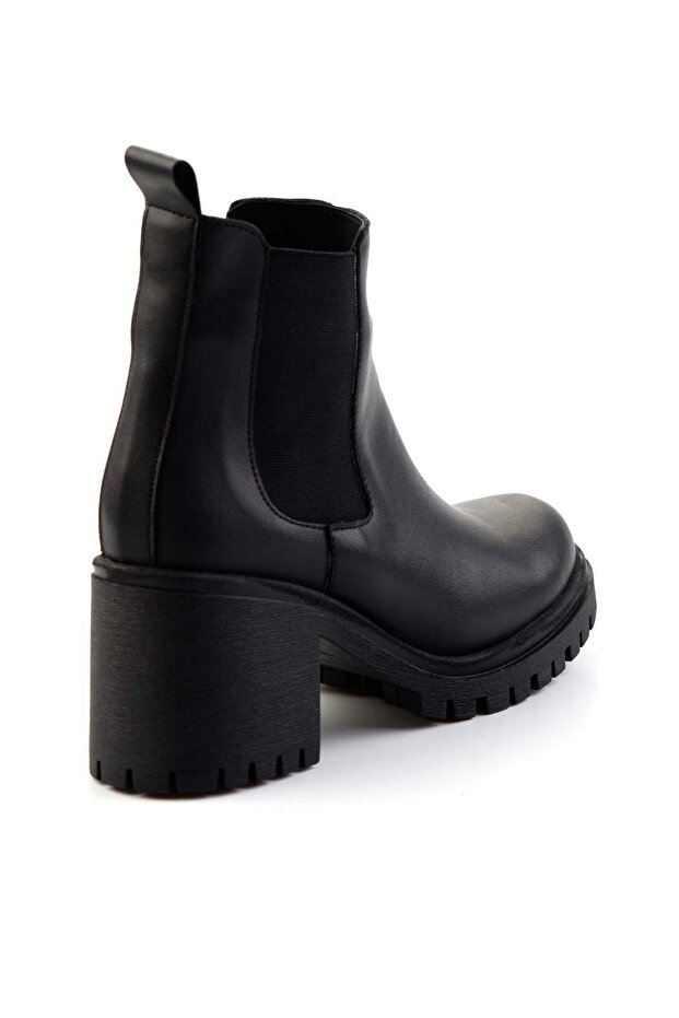 Siyah  Kadın Bot & Bootie K02824701509 - 4