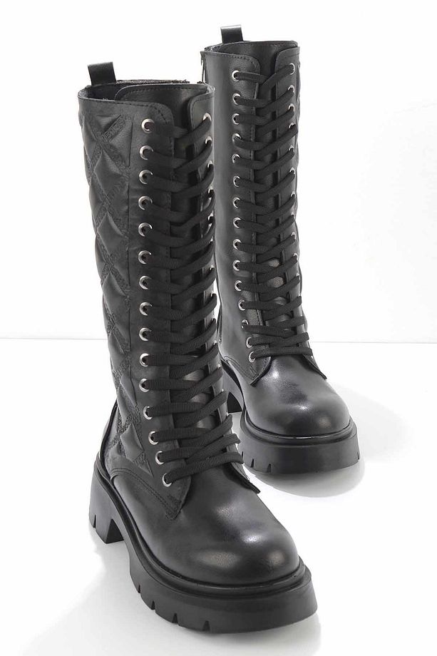 Siyah Kadın Bot & Bootie K02886268009 - 2