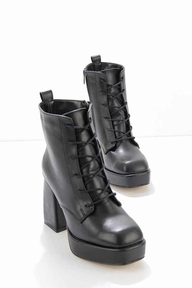 Siyah Kadın Bot & Bootie K02792060209 - 2