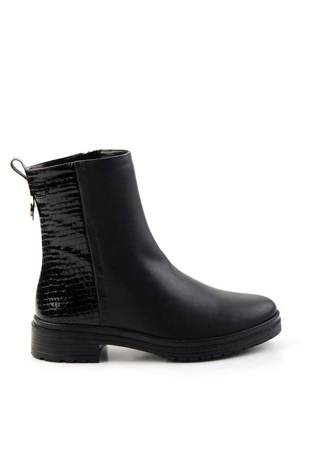 Siyah  Kadın Bot & Bootie K02724201509 - 1