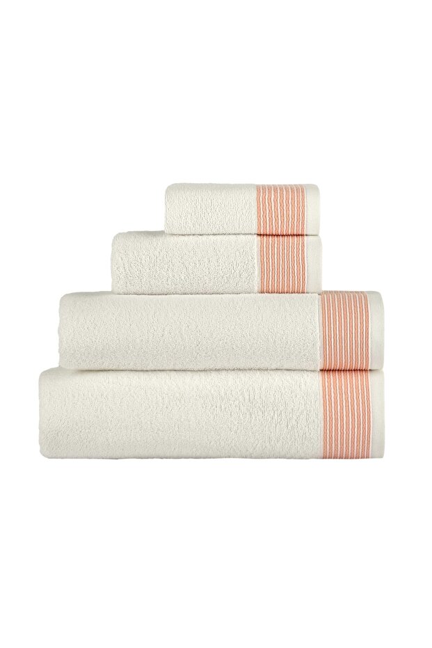 Line Patterned Face Towel - 1