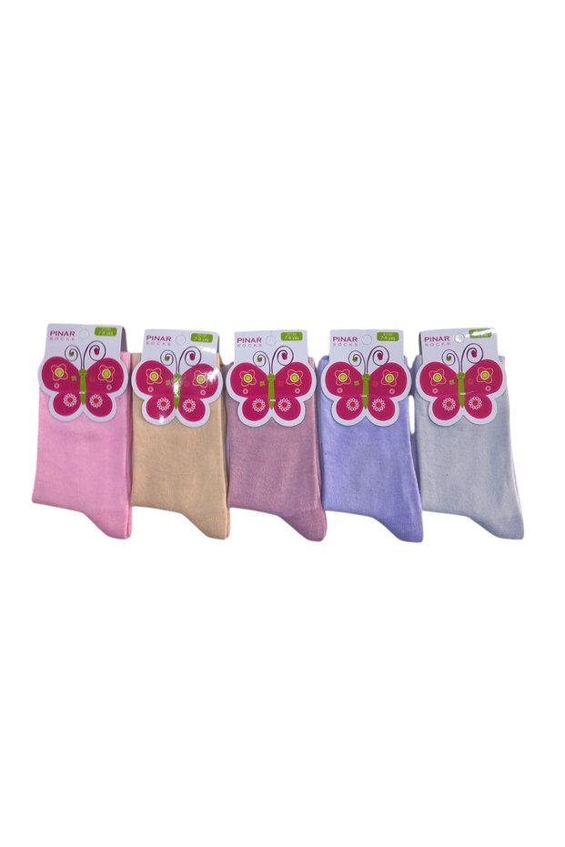 Pınar 5-Piece Girl's Socket Soft Colors
