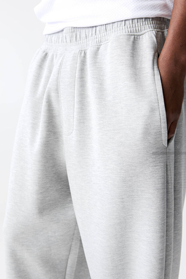 İnterlok kumaşlı eşofman altı pantolon - 6