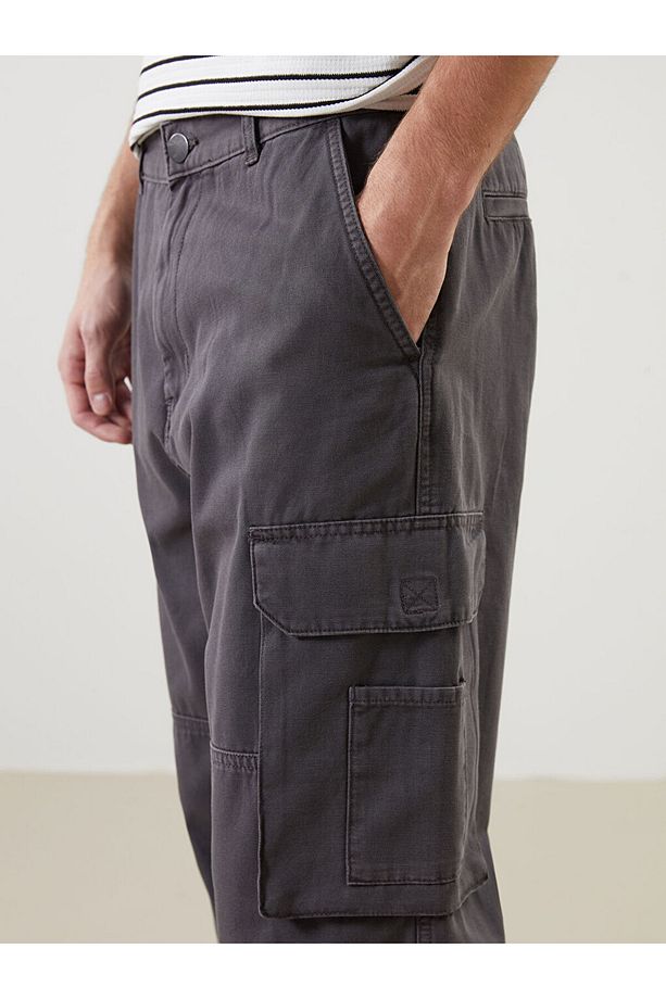LCW Rahat Kalıp Erkek Kargo Pantolon - 3