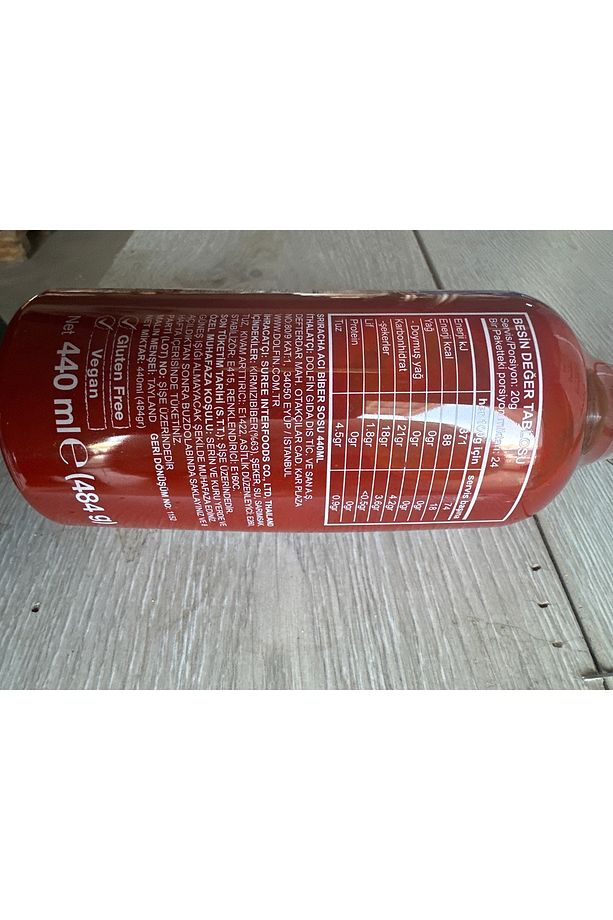 Crying Thaiger Sriracha Hot Chili Sos 440 ml - 2