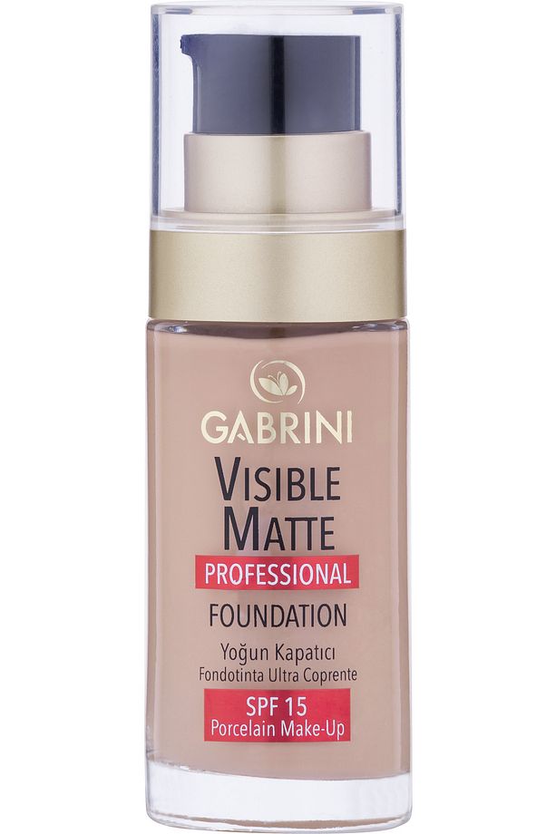 Visible Matte Fondöten Koyu Ton Spf:15 30 ml No 4 - 1