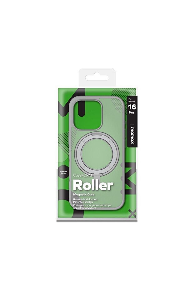 Roller CaseForm Magnetic Case iPhone 16 Pro (Light Grey) - 1