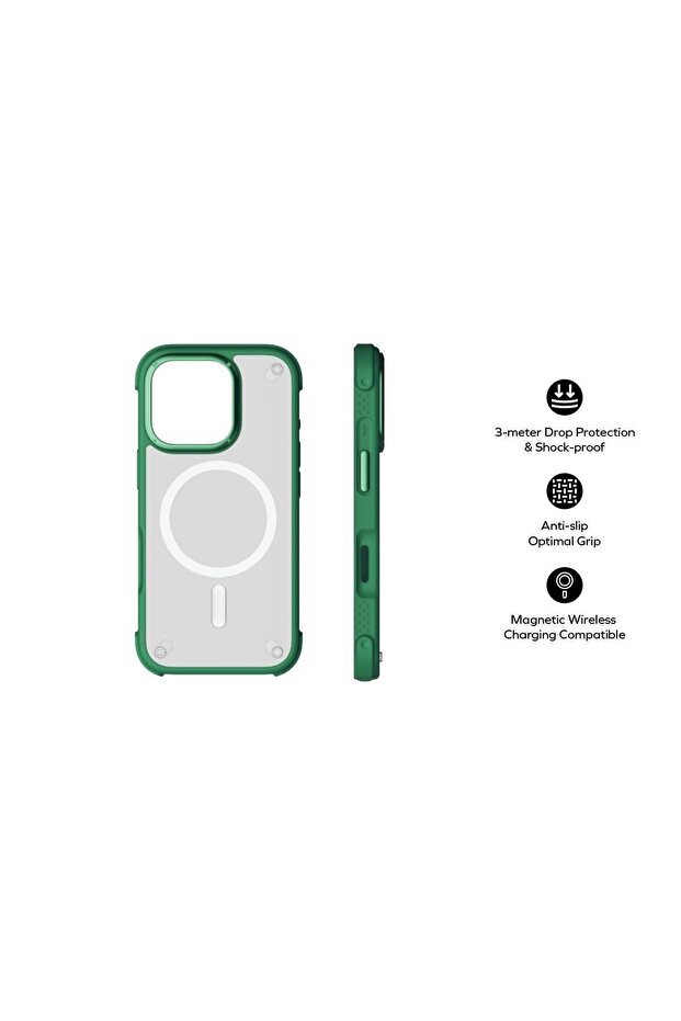 AiR CaseForm Magnetic Case iPhone 16 Pro Max (Light Grey) - 6