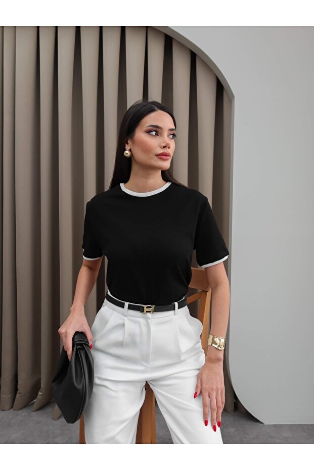 Tričko s výstřihem - 4