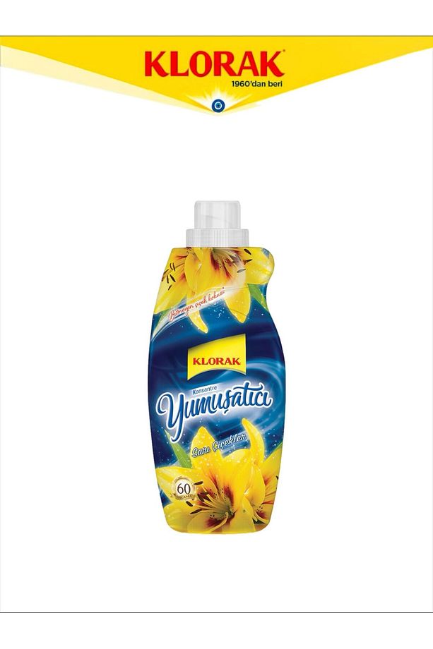 Konsantre Yumuşatıcı Sarı Çiçekler 1440 ml - 1