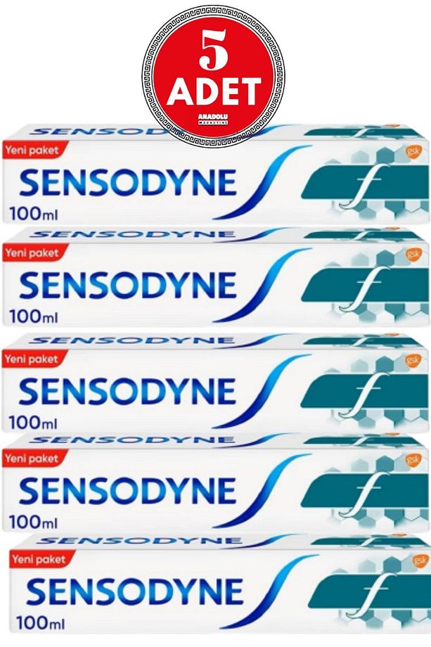 Diş Macunu Florürlü 100ml X 5 Adet - 1