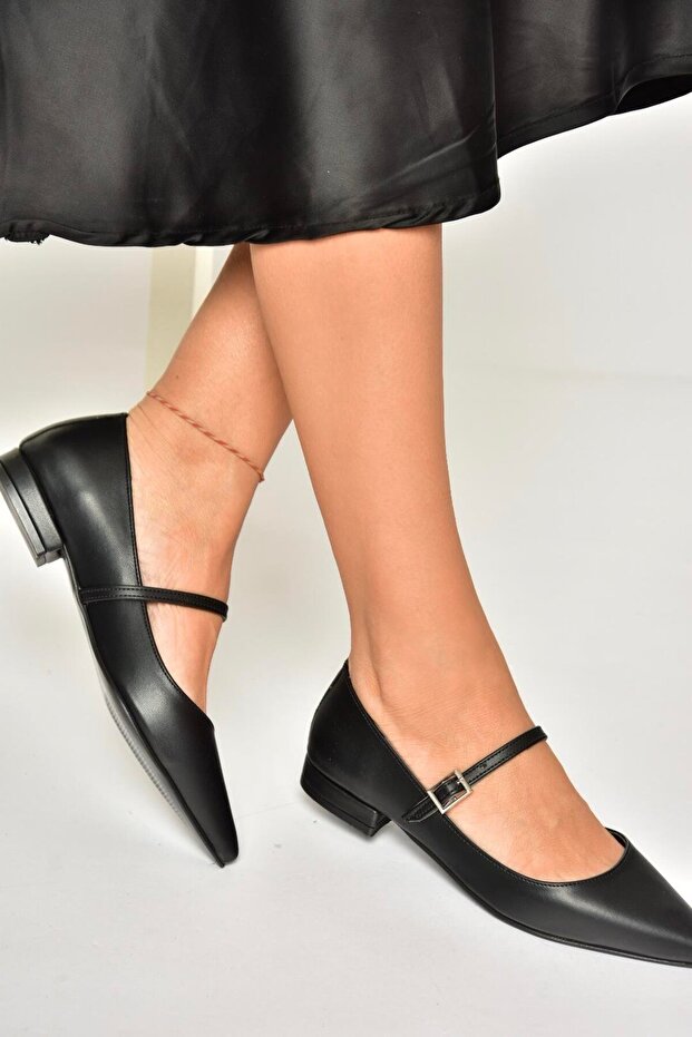 U 725512209 Black Women's Ballerinas