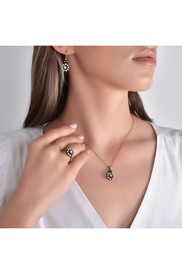 Gül Elmas Kolye - 3