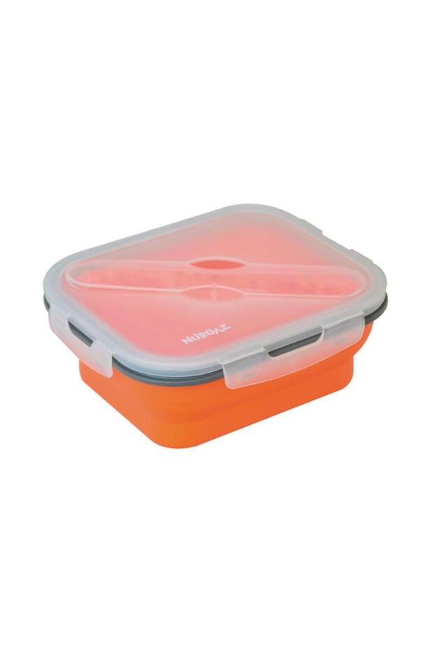 طقم عشاء من السيليكون قابل للطي - 1