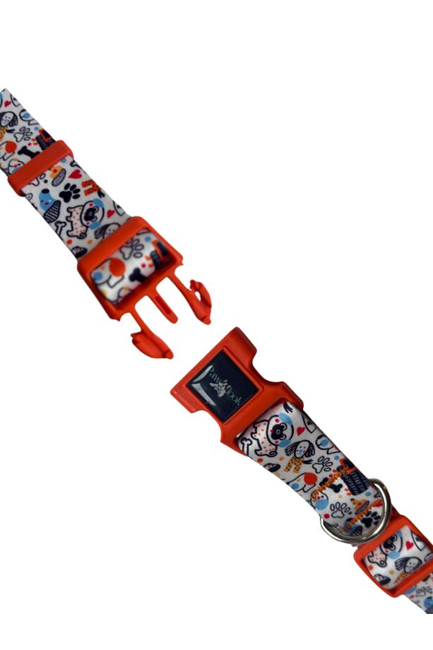 White Bone, Köpek Boyun Tasması, Köpek Gezdirme Kayışı Set, - 3