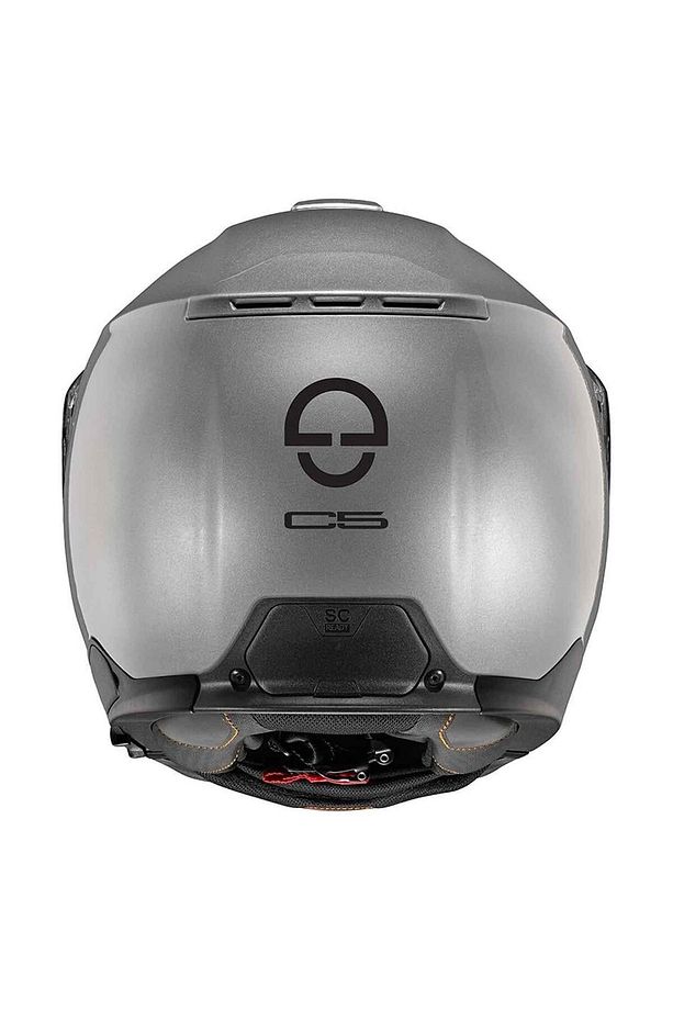 Schubert C5 Glossy Silver Çene Açılır Kask - 3