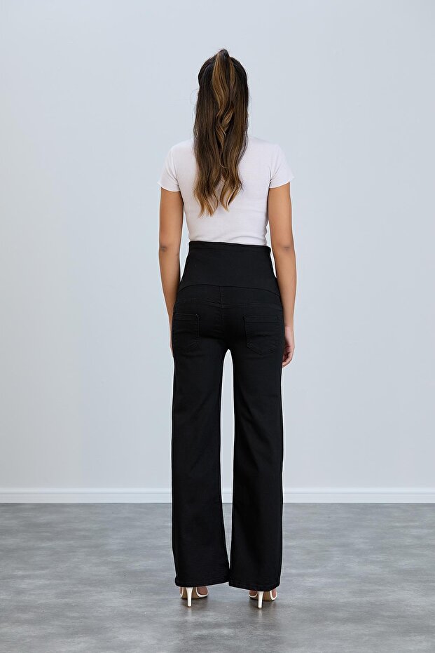 8798-hamile Lycra Bol Paça Kot Pantolon - 7