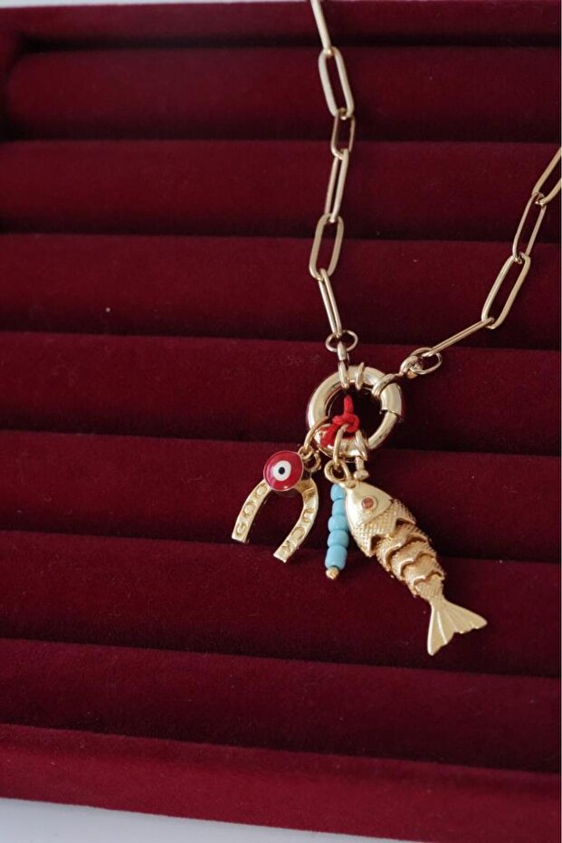 Şans Charm Kolye - 4