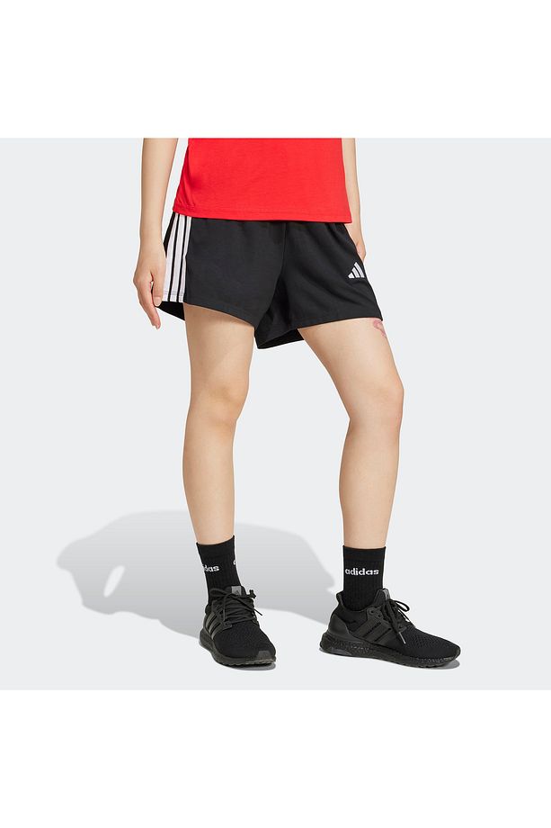 Essentials 3-Stripes Cotton Şort - 2