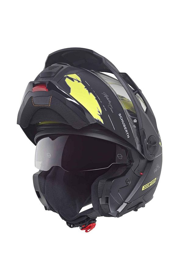 E2 Atlas Yellow Çene Açılır Kask - 5
