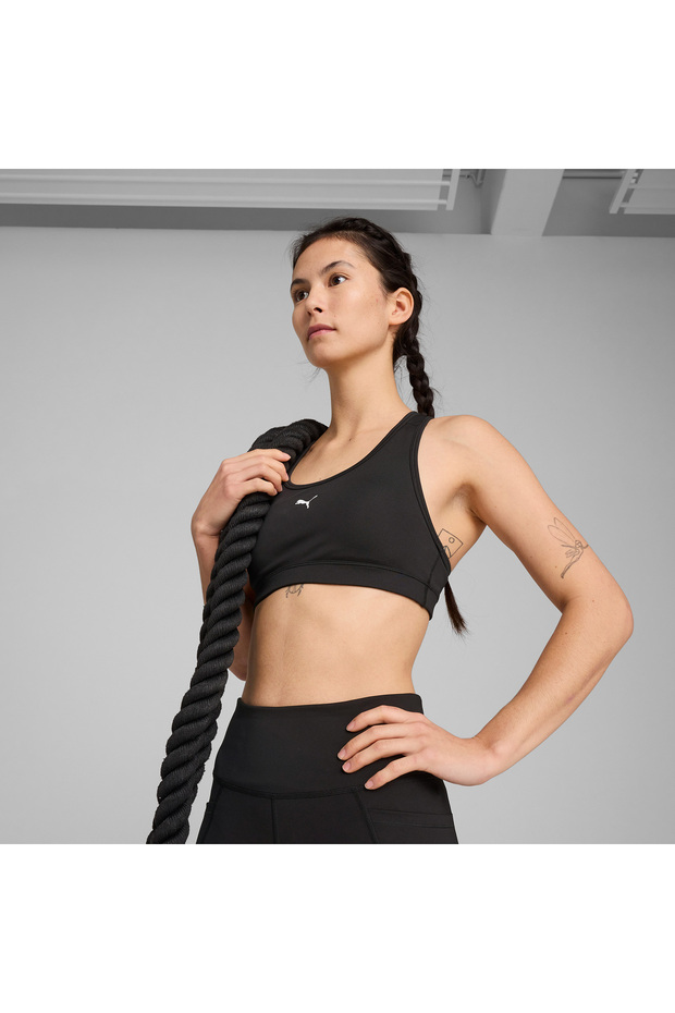 4Keeps Kadın Siyah Bra - 5