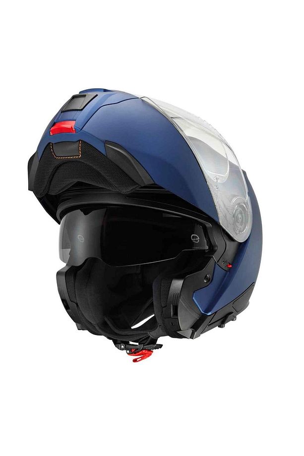 C5 Matt Blue Çene Açılır Kask - 5