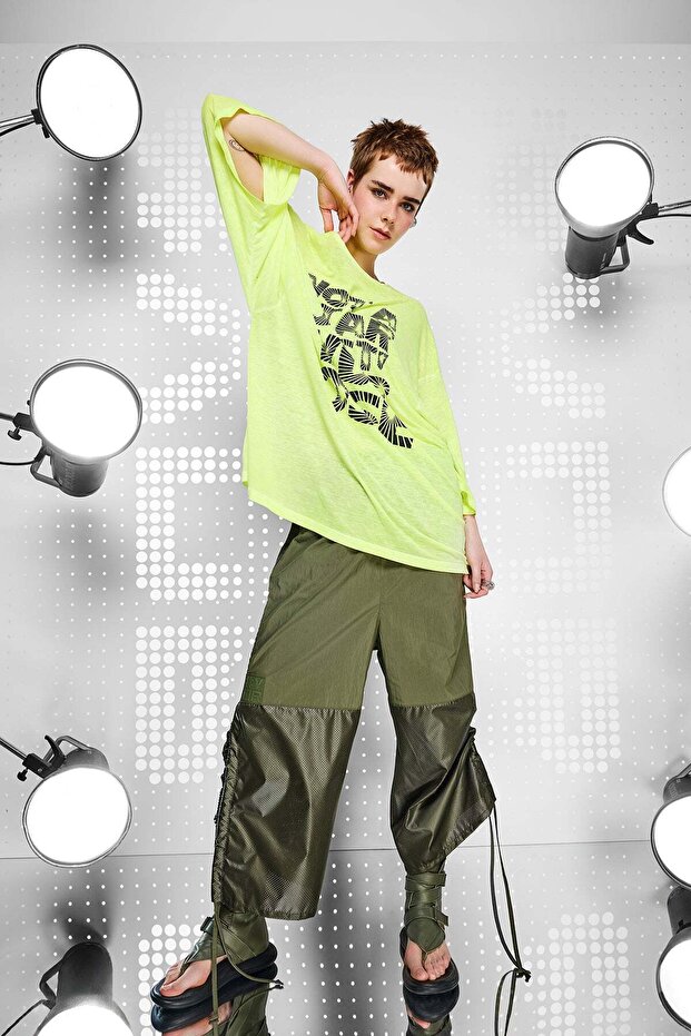 Women's Khaki Trousers 15310