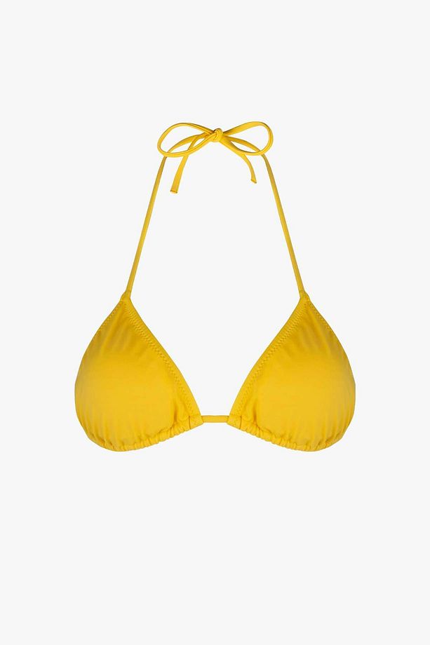 63502 Sarı Bikini Üstü - 3