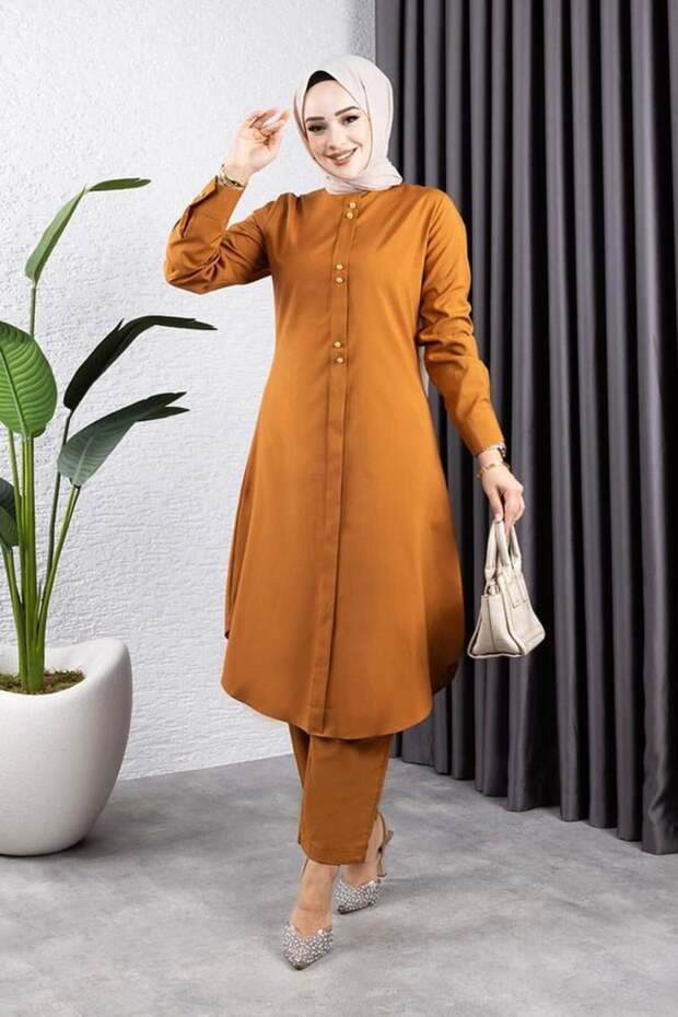 Buttoned Double Set - 1