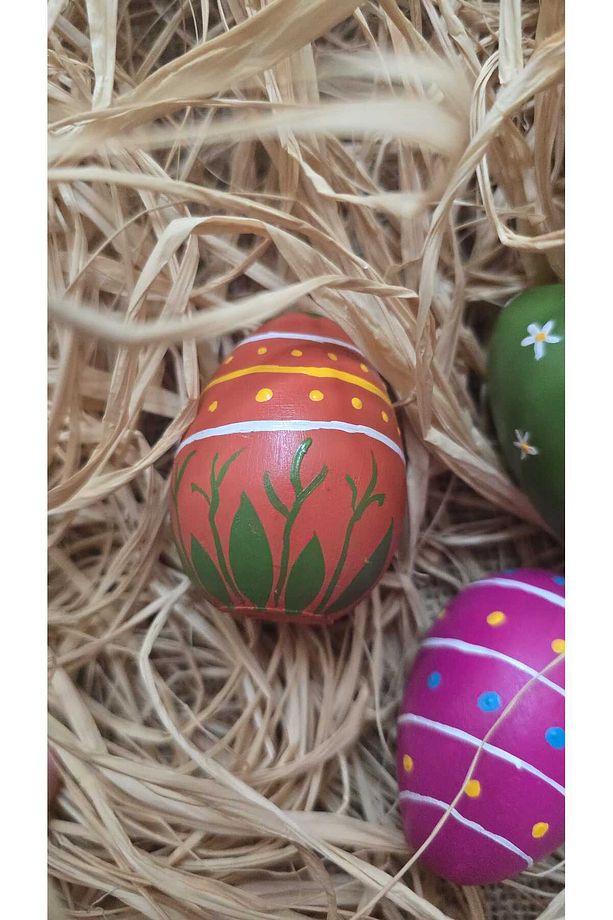Paskalya Yumurtası,3'lü Renkli Paskalya Yumurtası, Easter Egg - 2
