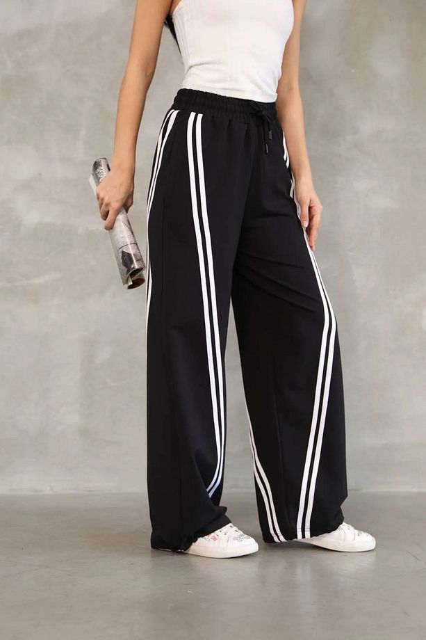 Double Line Relax Fit Eşofman Altı - 3