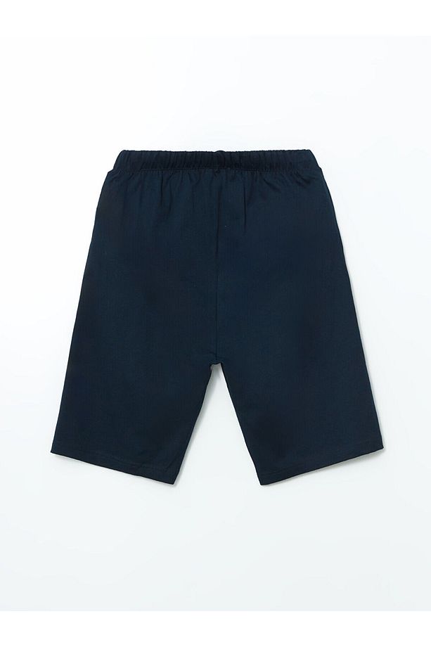 Standart Kalıp Erkek Şortlu Pijama Takımı - 5