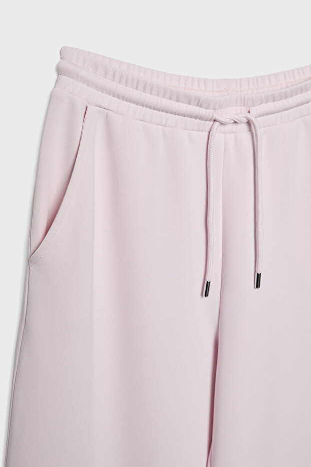 Yumuşak dokulu palazzo pantolon - 6