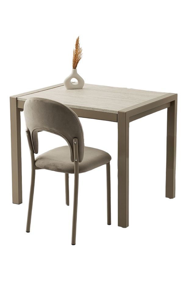 Tuğra Sidon Desen Ayaktan Açılır 80X70 Masa (Açılımış Ölçüsü 120X70) - 1