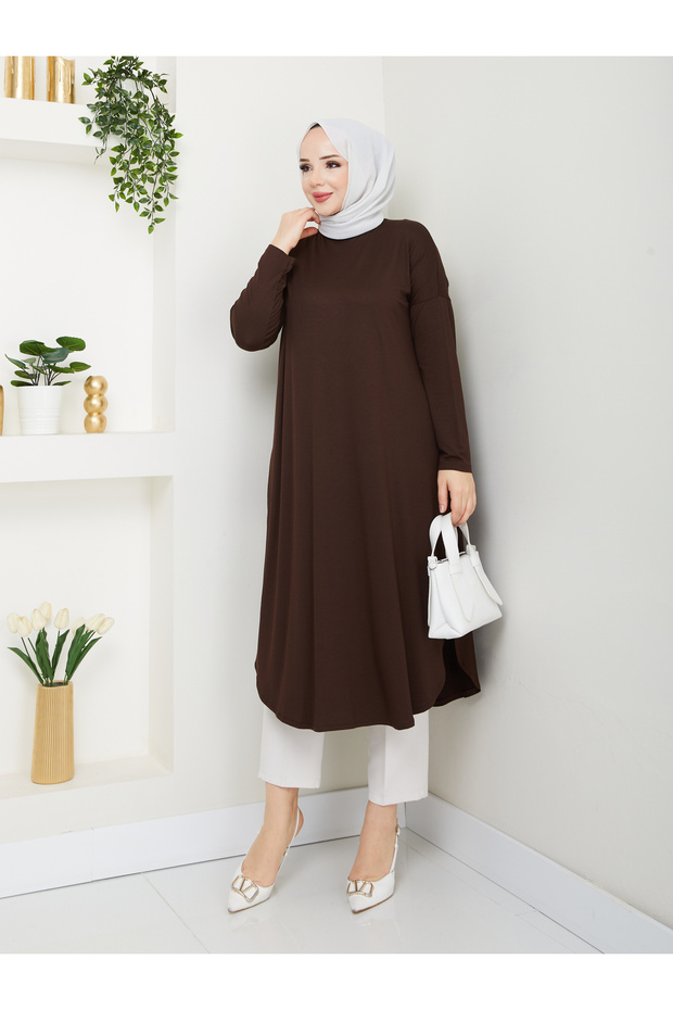 تونيك رائع من القطن الممشط البيضاوي - 4