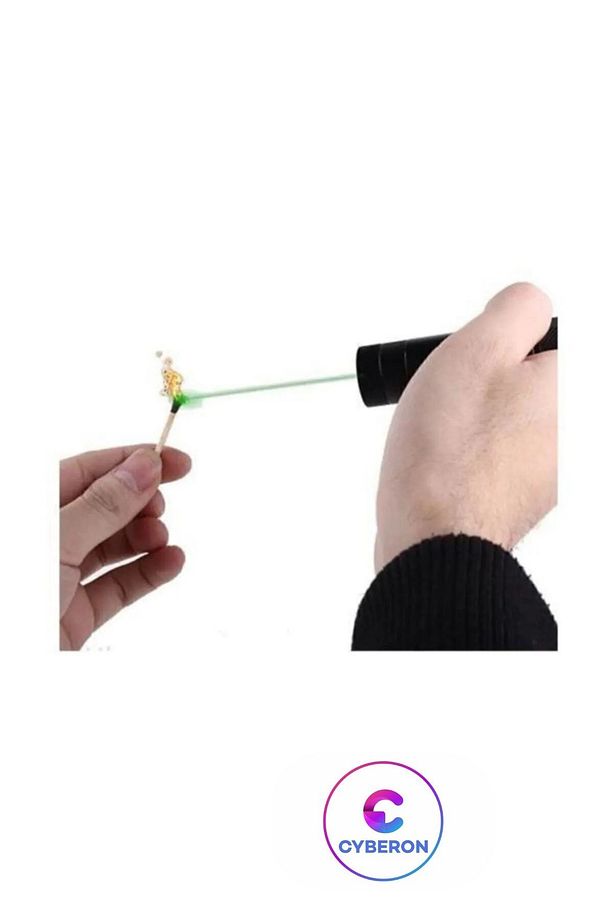 Yeşil Şarjlı Lazer Pointer - 10 Km Etkili Kamp Doğa Spor Lazeri green laser pointer - 2
